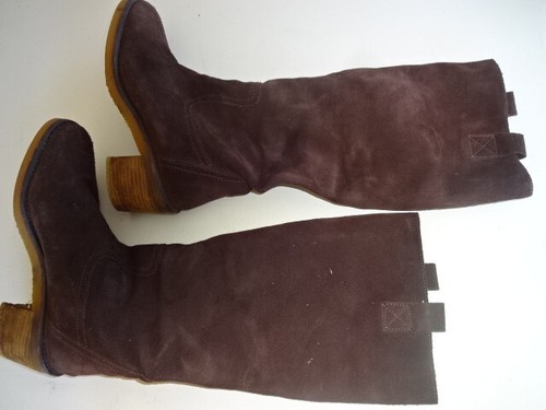 Braune damen wildledertiefel - braune,