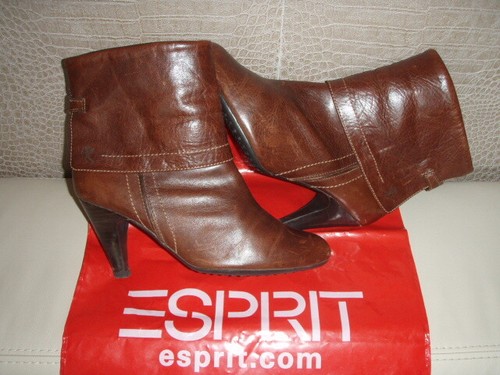 Edc esprit leder ankle - esprit,