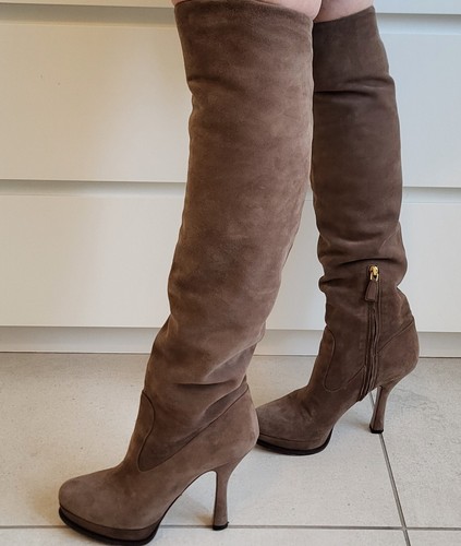 Prada overknee stiefel sehr - prada,