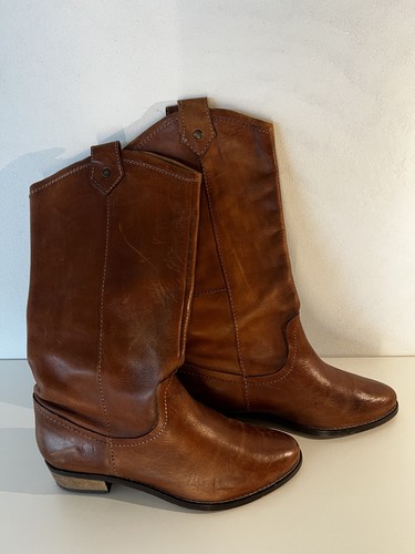 Lederstiefel western style - lederstiefel, western-style