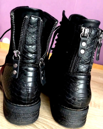 Schnür stiefeletten dicke - schnür,