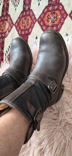 Ugg lederboots braun 37 - braun, gr.37