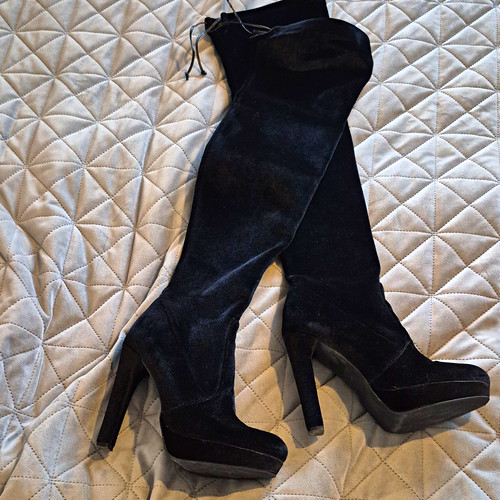 Buffalo overkneestiefel damen