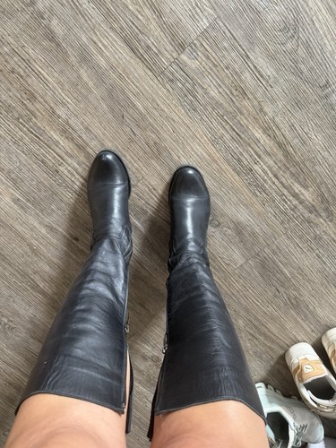 Damen stiefel schwarz leder - stiefel,