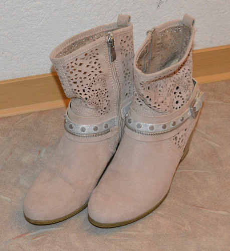 Stiefeletten damen beige - stiefeletten,
