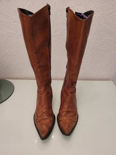 Lederstiefel echtes leder - echtes,