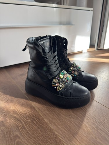 Meline keilstiefeletten damen - keilstiefeletten,