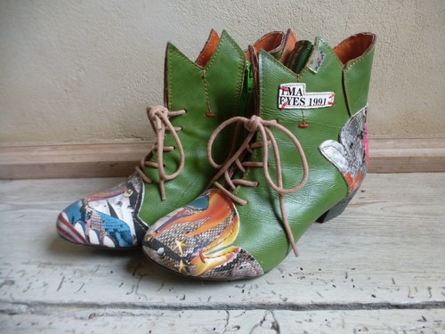 Grün bunte stiefelette - grün-bunte, tma