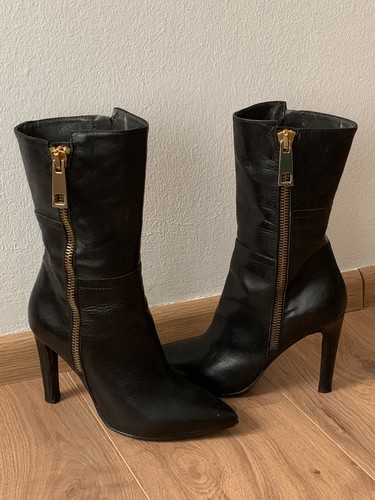Napoleoni leder stiefel - leder,