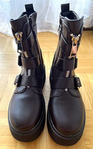 Damen stiefeletten braun 37 - braun, eu