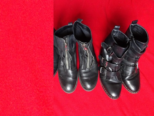 Leder stiefel lescarpe - leder,