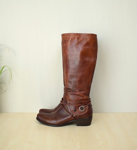 Sehr edle braune - , stiefel